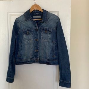 Liquid  denim jean jacket. Size Large